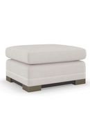 Chenille Modern Ottoman | Caracole Deep Retreat | Oroatrade.com