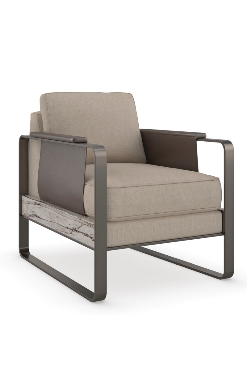 Industrial Style Lounge Chair | Caracole Arm In Arm | Oroatrade.com