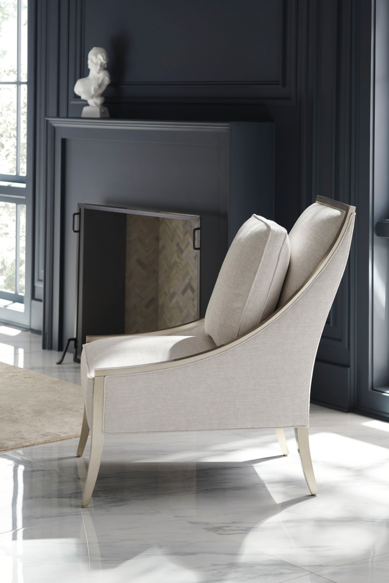 Cream Accent Chair | Caracole A Fine Line