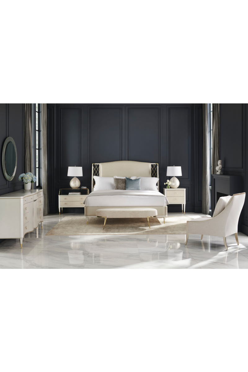 Cream Accent Chair | Caracole A Fine Line