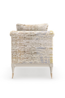 Fretwork Velvet Lounge Chair | Caracole Lattice Entertain You | Oroatrade.com