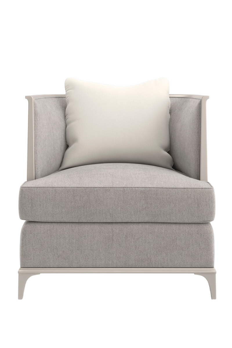 Gray Statement Lounge Chair | Caracole Back In Style | Oroatrade.com