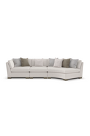 Modern Chenille Modular Sofa | Caracole Deep Retreat | Oroatrade.com
