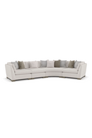 Modern Chenille Modular Sofa | Caracole Deep Retreat | Oroatrade.com