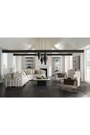 Modern Chenille Modular Sofa | Caracole Deep Retreat | Oroatrade.com