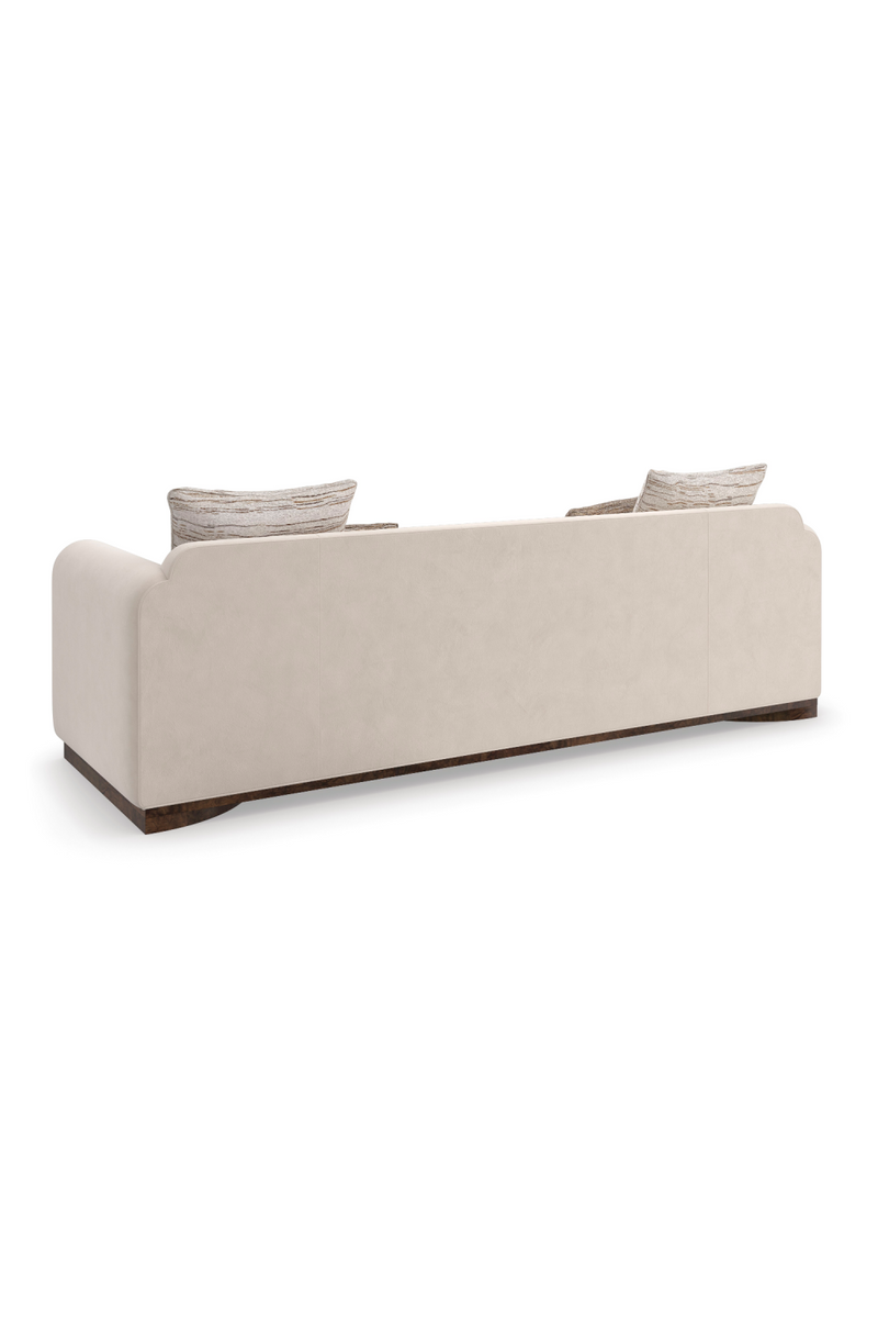 Cream Velvet Sofa | Caracole Dimitri | Oroatrade.com