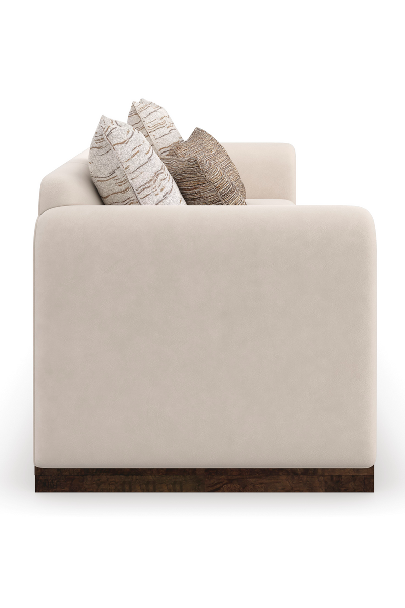 Cream Velvet Sofa | Caracole Dimitri | Oroatrade.com