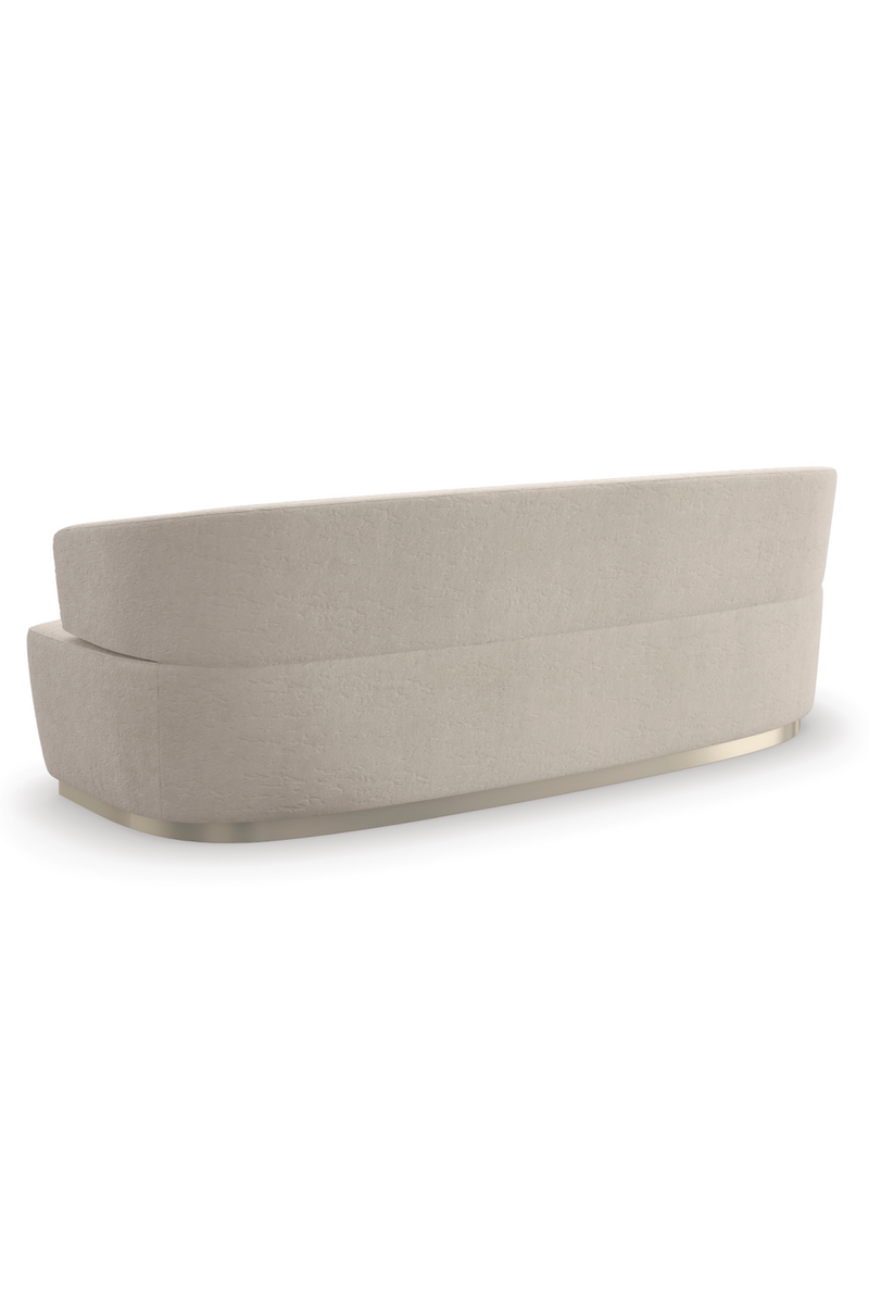 Curved Velvet Sofa | Caracole Olympia | Oroatrade.com