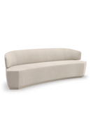 Curved Velvet Sofa | Caracole Olympia | Oroatrade.com