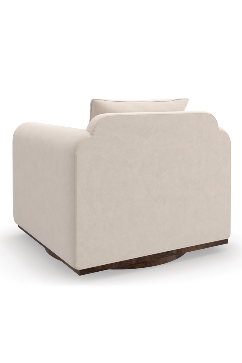 Velvet Swivel Chair | Caracole Dimitri  | Oroatrade.com