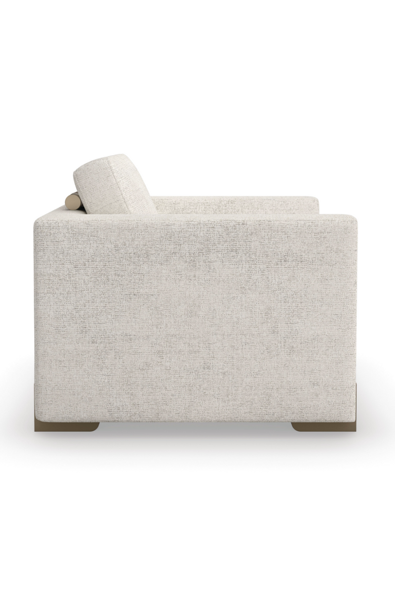 Woven Fabric Lounge Chair | Caracole Counter Balance | Oroatrade.com