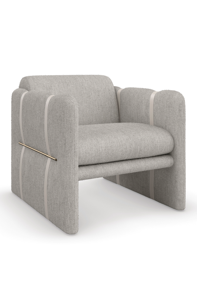 Gray Modern Club Chair | Caracole Cigar | Oroatrade.com