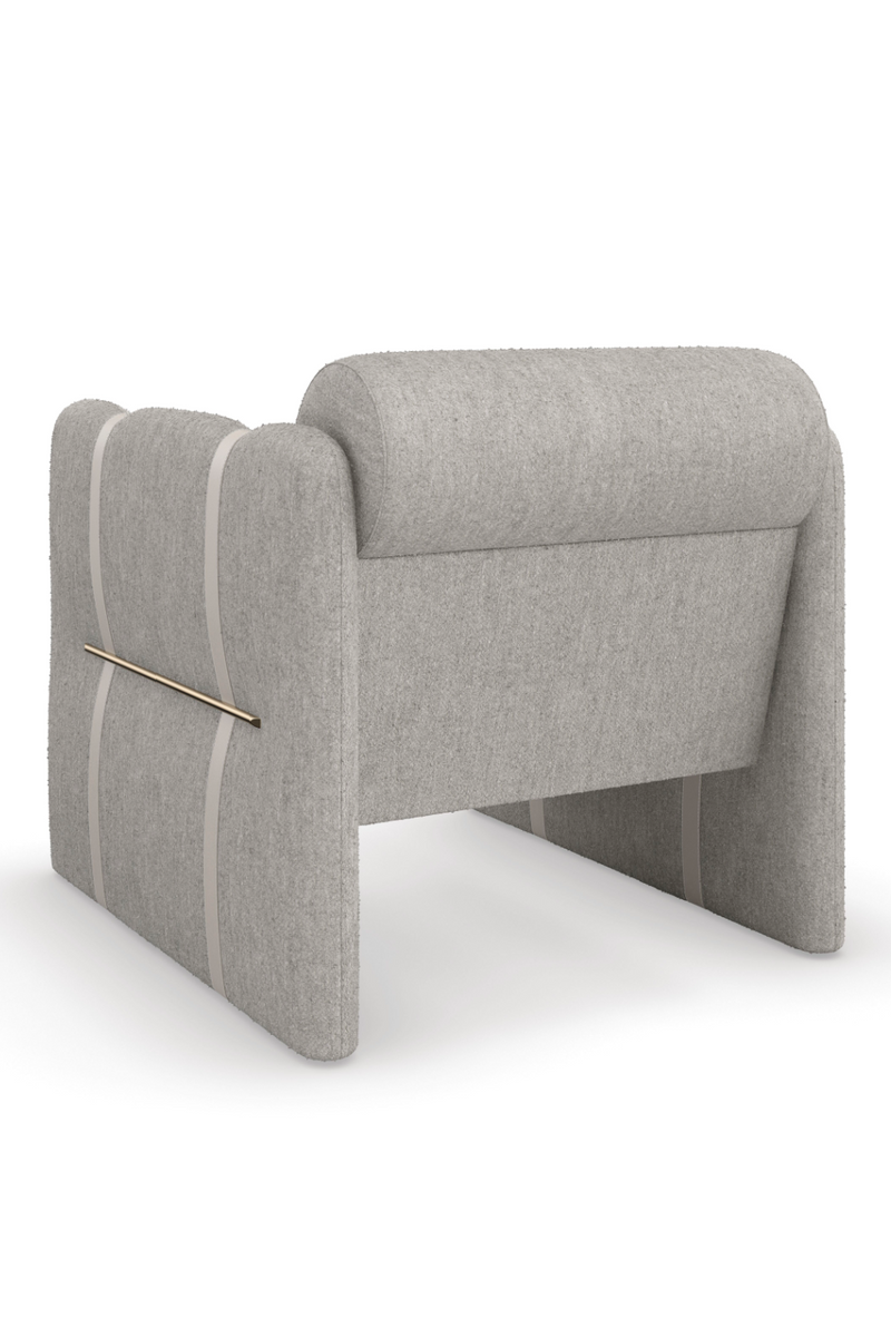 Gray Modern Club Chair | Caracole Cigar | Oroatrade.com