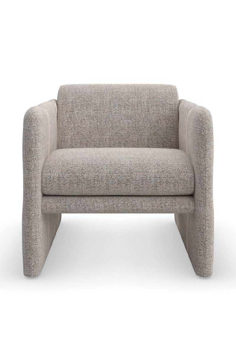 Taupe Lounge Armchair | Caracole Cigar Club | Oroatrade.com