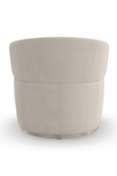Cream Velvet Swivel Chair | Caracole Olympia | Oroatrade.com.
