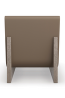 Taupe Velvet Accent Chair | Caracole You Sleigh Me | Oroatrade.com