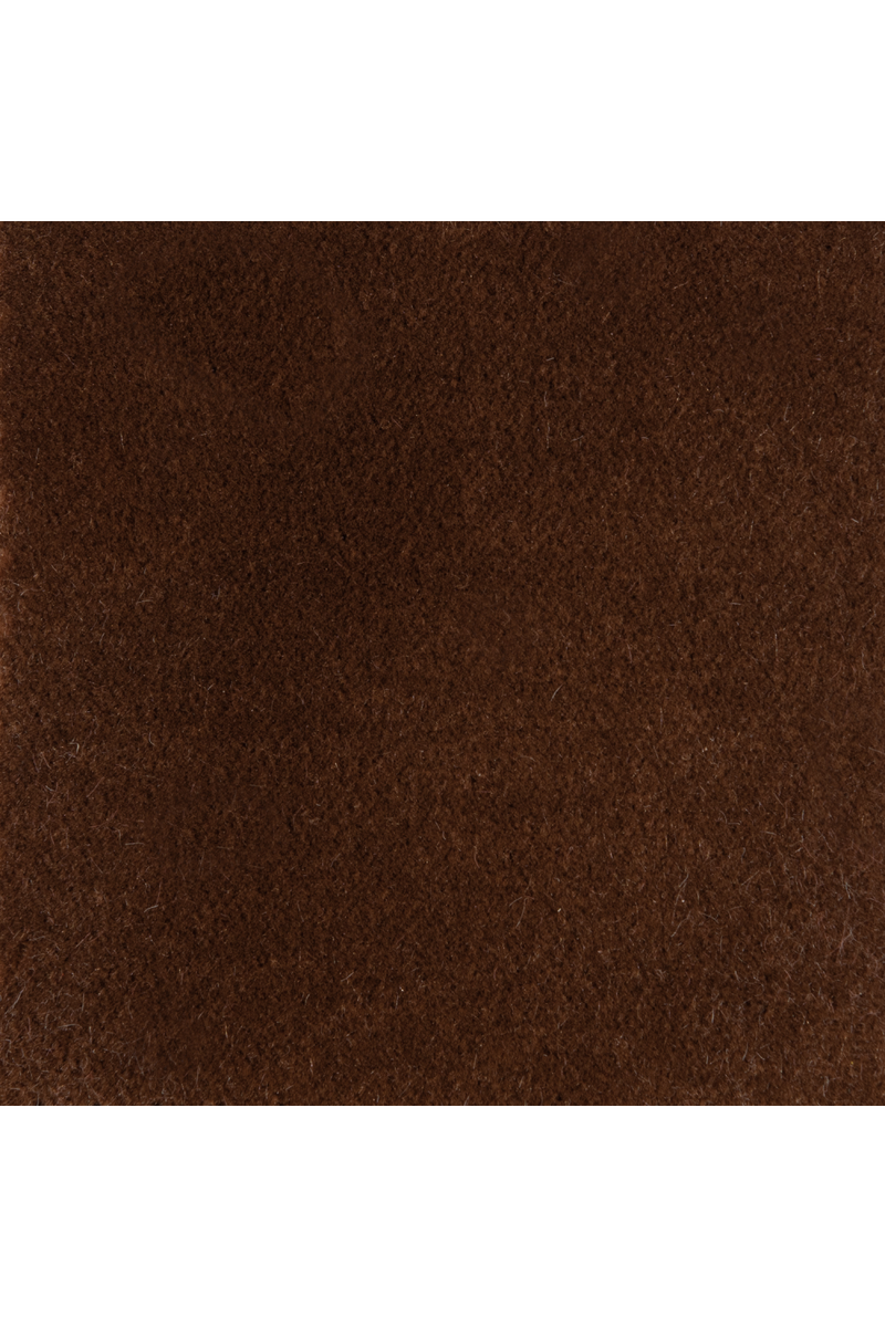 Brown Mohair Accent Chair | Caracole Louisette | Oroatrade.com