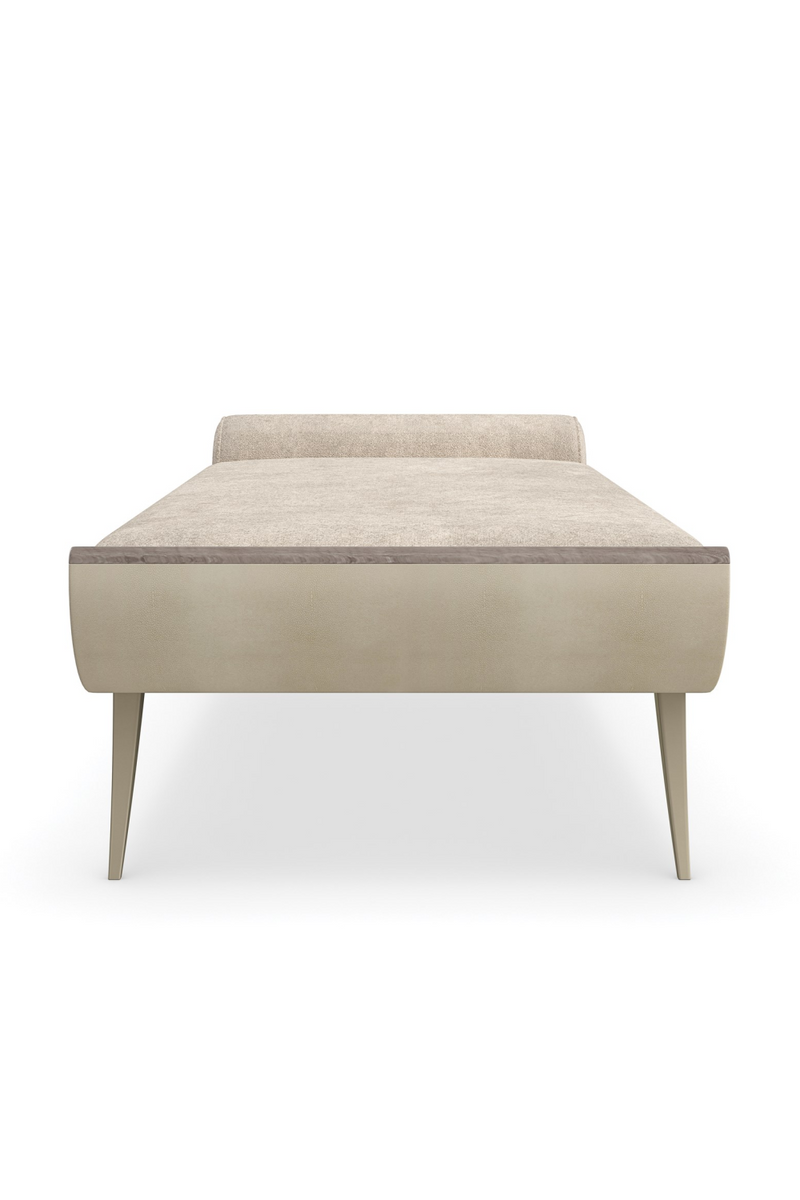 Cream Velvet Chaise | Caracole Nice | Oroatrade.com