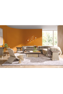 Modern Sculptural Lounge Chair | Caracole Parallax | Oroatrade.com