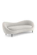 Bean-Shaped Chenille Sofa | Caracole Formosa | Oroatrade.com