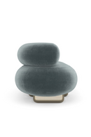 Bean-Shaped Velvet Sofa | Caracole Lagoon | Oroatrade.com
