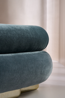 Bean-Shaped Velvet Sofa | Caracole Lagoon | Oroatrade.com