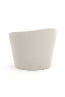 Wavy Back Wool Swivel Chair | Caracole Quasi | Oroatrade.com