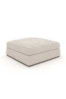 Upholstered Square Ottoman | Caracole Bello | Oroatrade.com