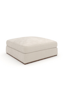 Upholstered Square Ottoman | Caracole Bello | Oroatrade.com