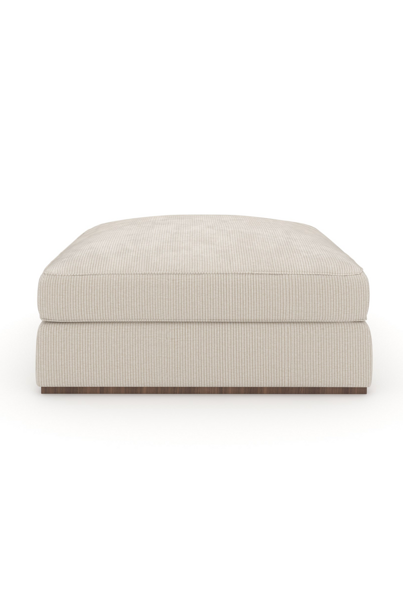 Upholstered Square Ottoman | Caracole Bello | Oroatrade.com