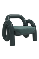 Glossy Twisted Accent Chair | Caracole Gelee | Oroatrade.com