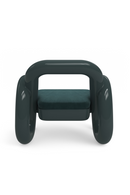 Glossy Twisted Accent Chair | Caracole Gelee