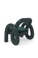 Glossy Twisted Accent Chair | Caracole Gelee