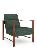 Eucalyptus Linen Accent Chair | Caracole Slant | Oroatrade.com