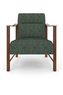 Eucalyptus Linen Accent Chair | Caracole Slant | Oroatrade.com