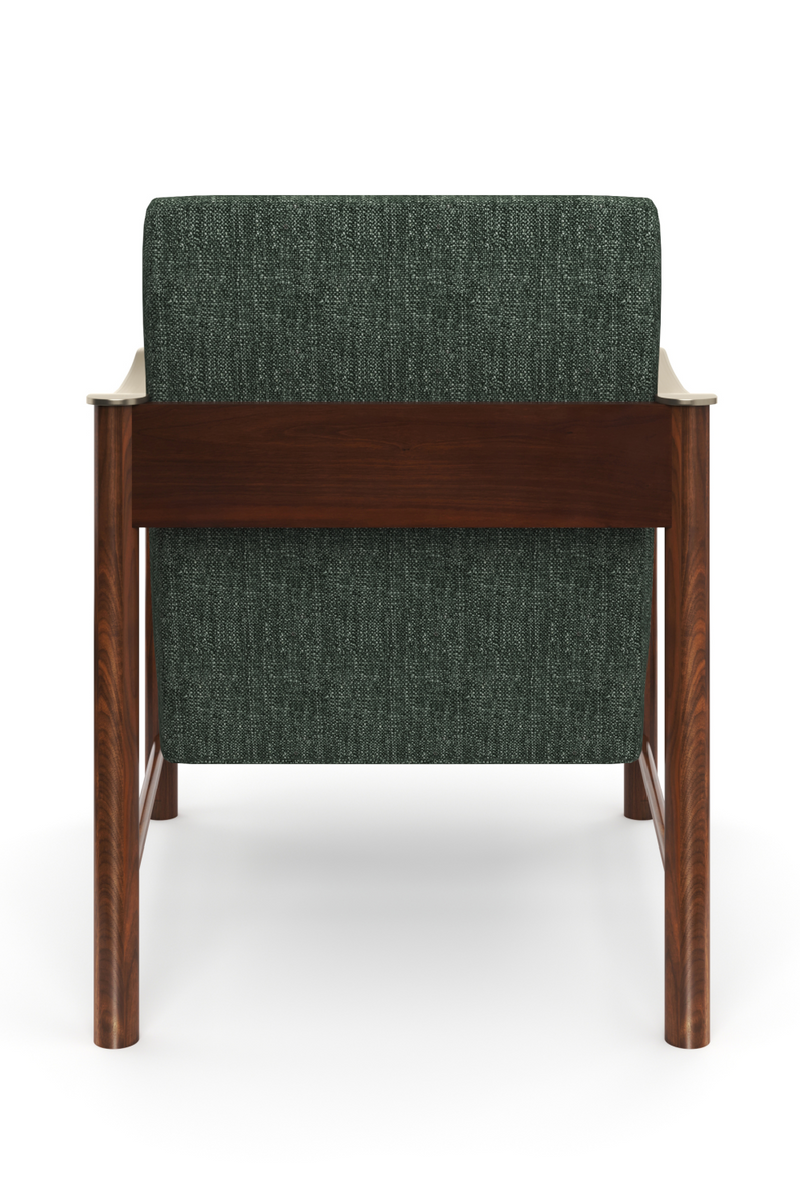 Eucalyptus Linen Accent Chair | Caracole Slant | Oroatrade.com