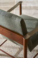 Eucalyptus Linen Accent Chair | Caracole Slant | Oroatrade.com