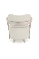 Concave Back Boucle Accent Chair | Caracole Ashanti | Oroatrade.com