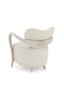Concave Back Boucle Accent Chair | Caracole Ashanti | Oroatrade.com