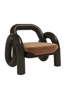 Glossy Twisted Accent Chair | Caracole Gelee | Oroatrade.com