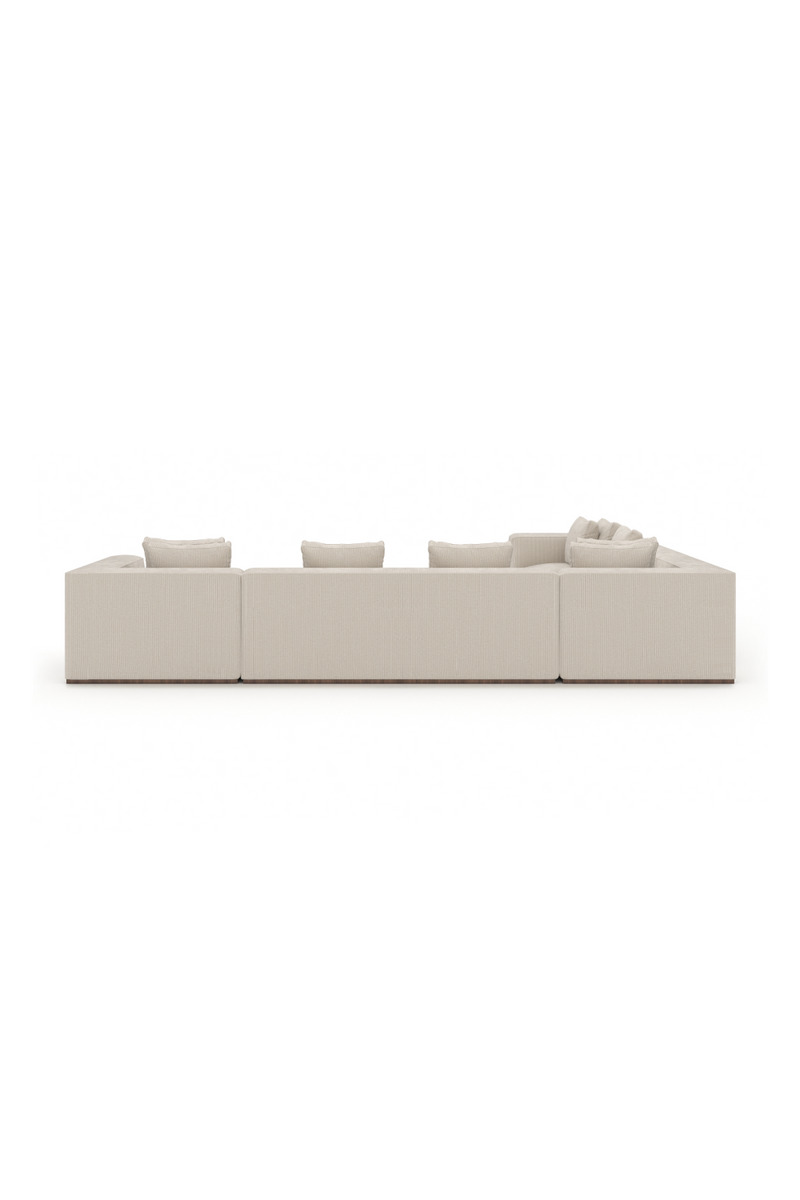 Cream 5-Piece Sectional Sofa | Caracole Bello | Oroatrade.com