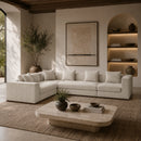 Cream 5-Piece Sectional Sofa | Caracole Bello