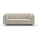 White Chenille Sofa  | Caracole Altura