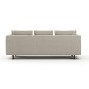 White Chenille Sofa  | Caracole Altura