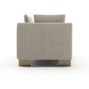 White Chenille Sofa  | Caracole Altura