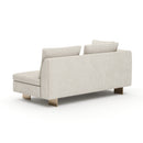 White Chenille Loveseat | Caracole Altura