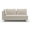 White Chenille Loveseat | Caracole Altura