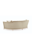 Beige Curved Sofa | Caracole Bend The Rules | Oroatrade.com