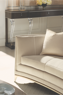 Beige Curved Sofa | Caracole Bend The Rules | Oroatrade.com