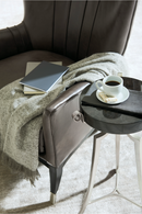 Brown Leather Wingback Chair | Caracole So Welt Done | Oroatrade.com